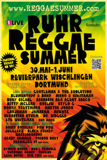 Ruhr Reggae Summer - Dortmund 2014