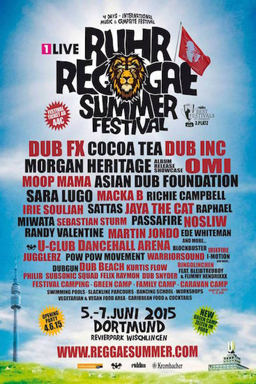 Ruhr Reggae Summer - Dortmund 2015
